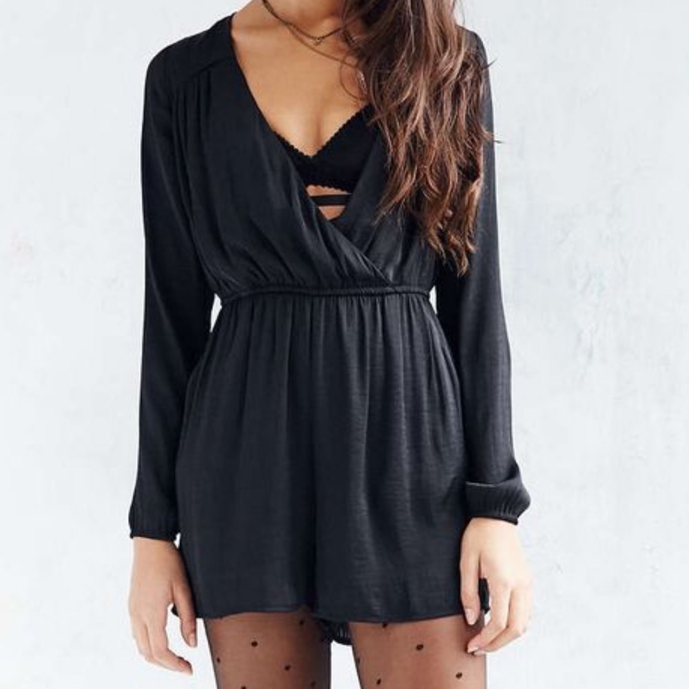 Urban Outfitters Black Romper
